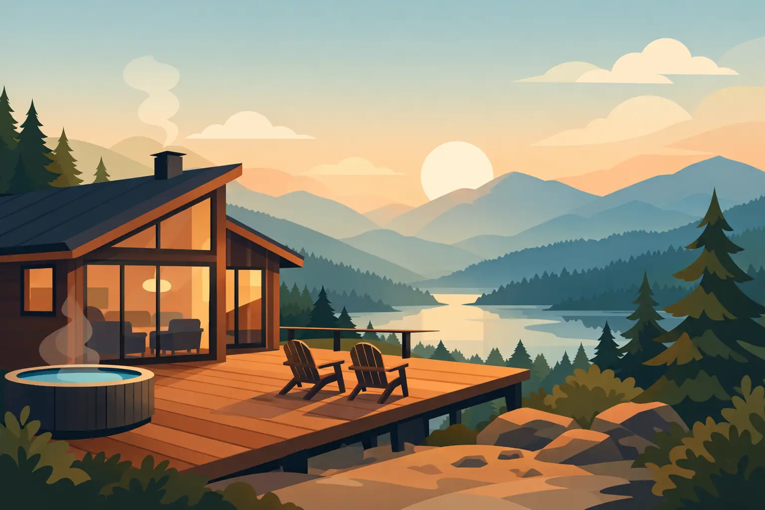 Cabin With Mountain Views Arkansas Getaway