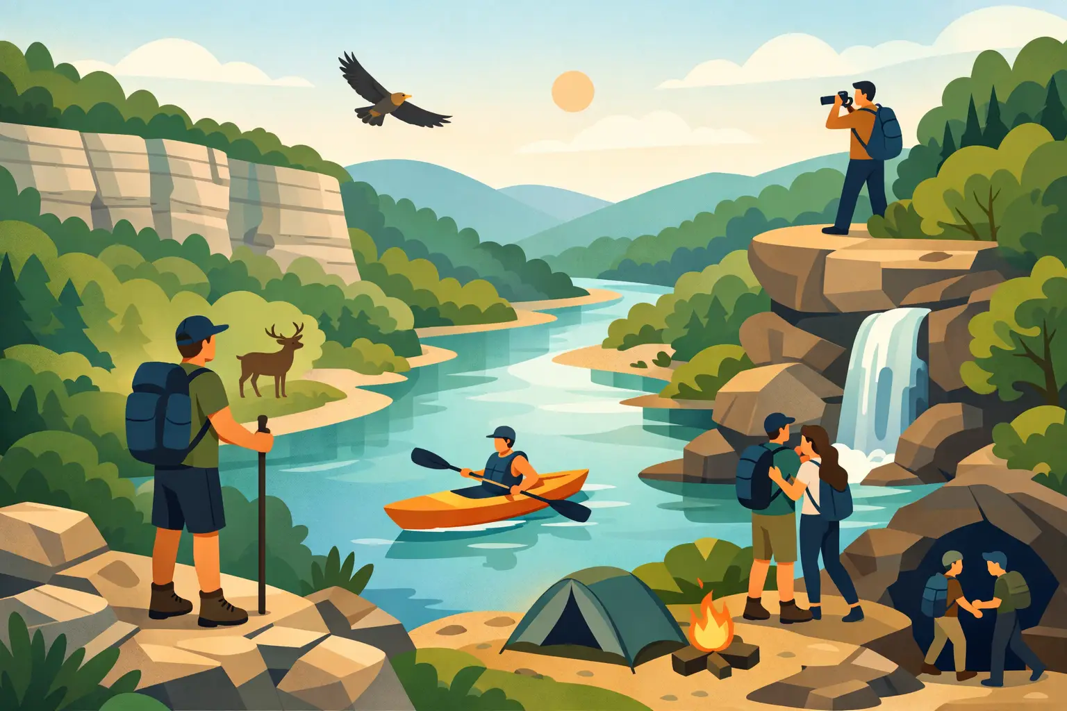 What to Do Near Buffalo River This Trip