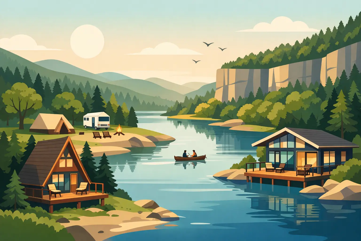 Where to Stay Near Buffalo River