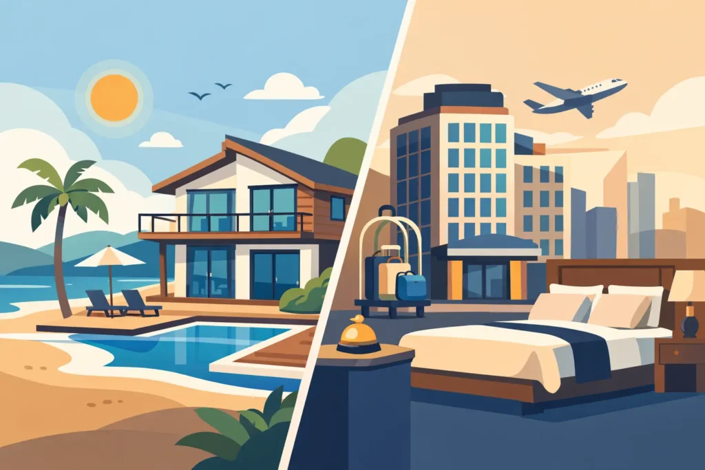Vacation Home Versus Hotel Stay: Which Fits?