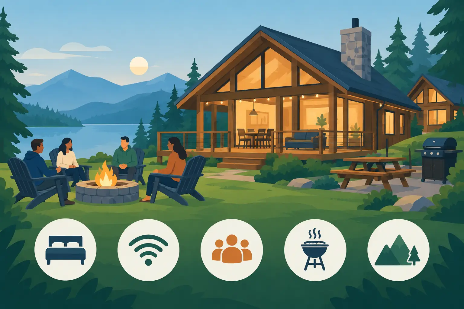 Best Amenities for Group Cabins That Matter