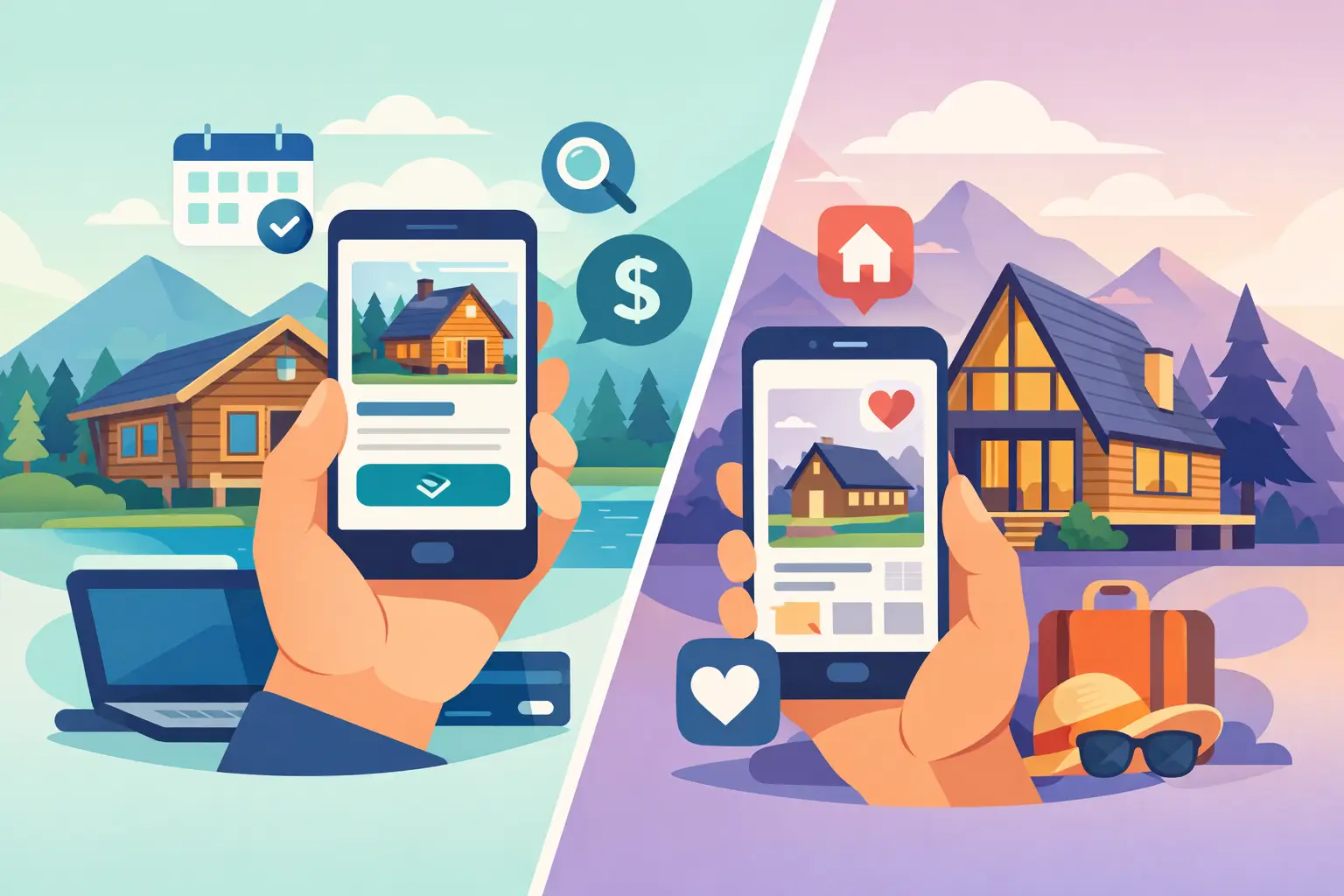 Direct Booking Versus Airbnb Cabin Stays