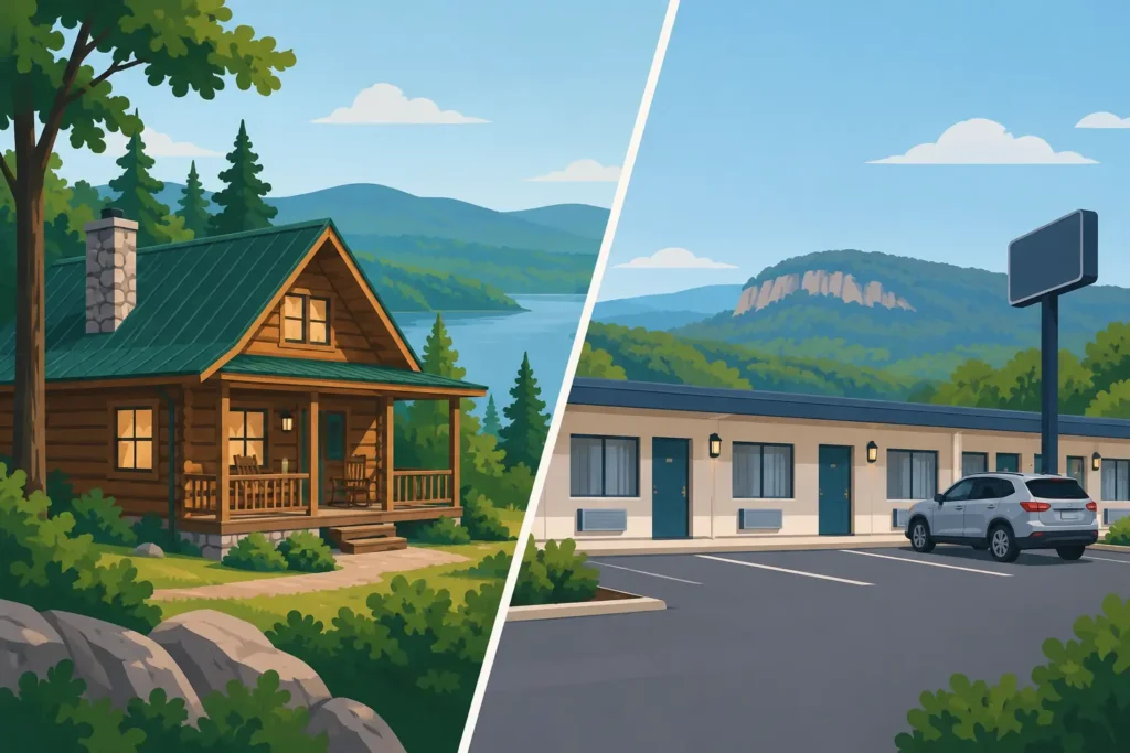 Jasper Cabin vs Motel for Your Ozarks Getaway
