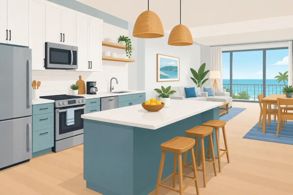 Vacation Rental With Fully Equipped Kitchen
